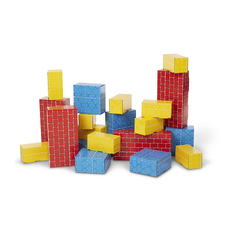 Детский набор больших блоков Melissa&Doug MD2783, 24 штуки, картон