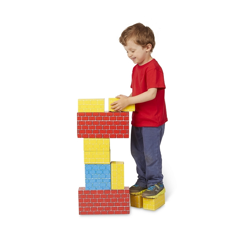 Детский набор больших блоков Melissa&Doug MD2783, 24 штуки, картон
