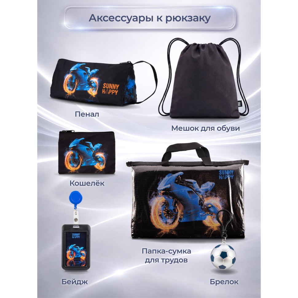 Рюкзак для школы 7 в 1 