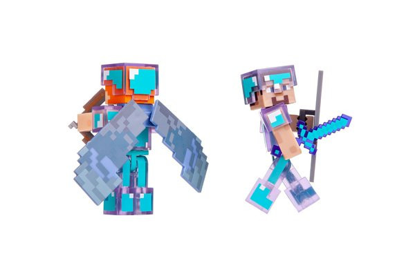 Колекційна фігурка Minecraft Steve & Alex, набір 2 шт. 16472M по цене 528 грн.