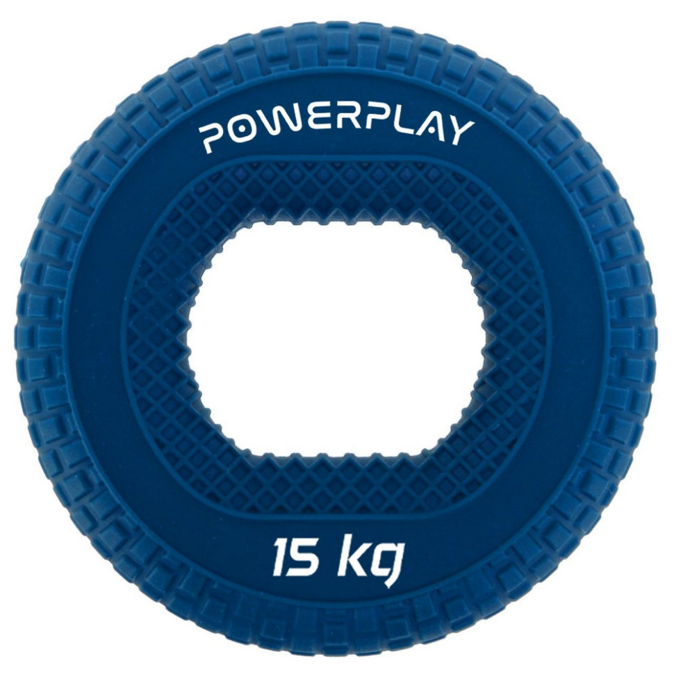 Эспандер кистевой силиконовый PP-4333 Hand Grip Light PowerPlay PP_4333_Blue_15kg 15 кг, Синий