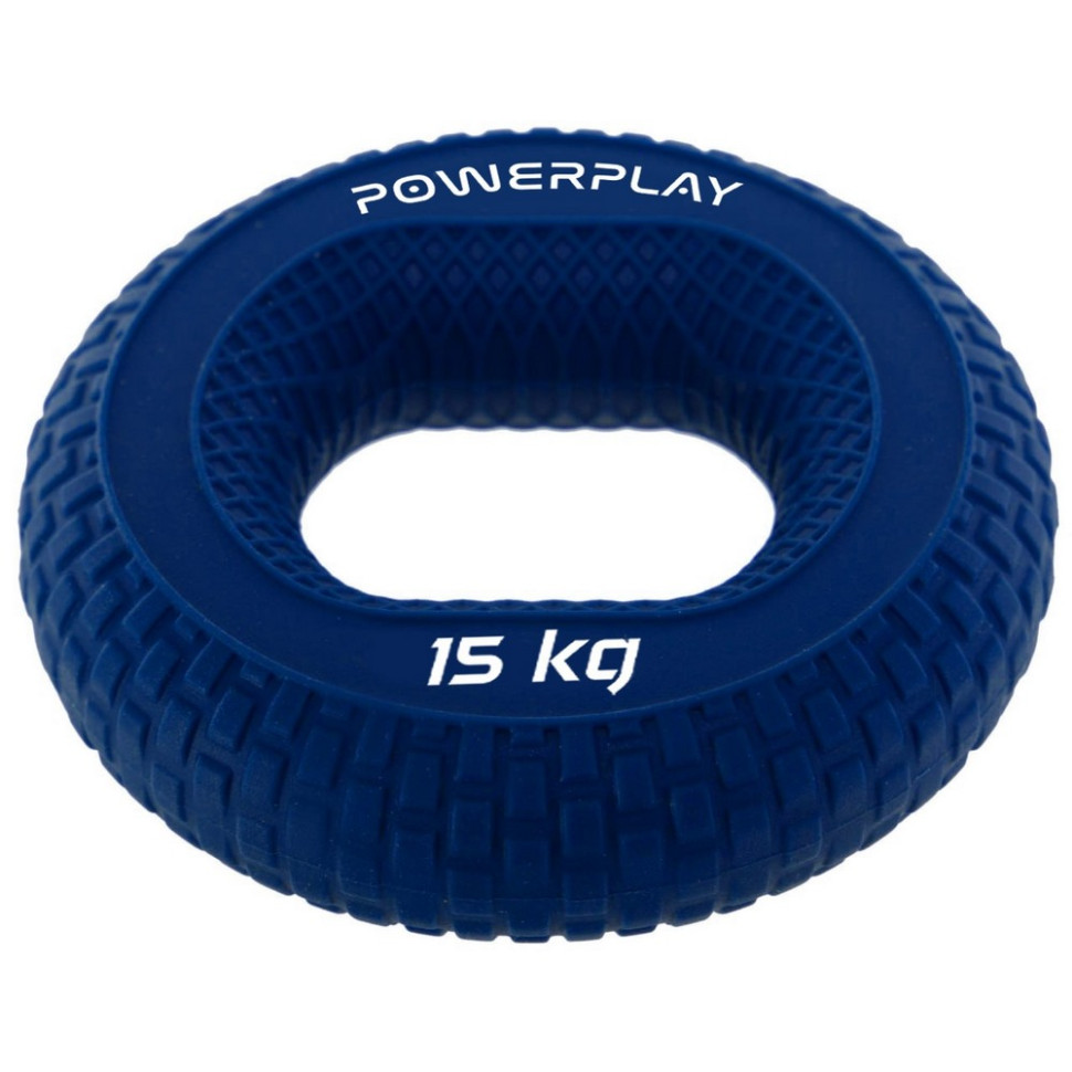 Эспандер кистевой силиконовый PP-4333 Hand Grip Light PowerPlay PP_4333_Blue_15kg 15 кг, Синий