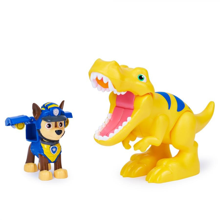 Колекційна фігурка Paw Patrol SM17706/1639 цуценяти Гонщика з динозавром (серія Діно-місія)