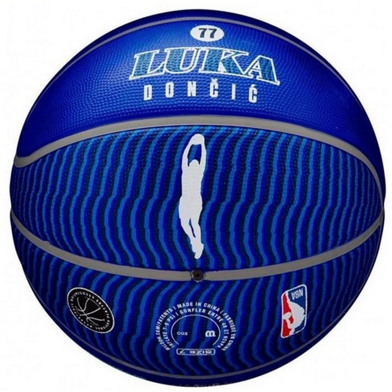 Мяч баскетбольный NBA player icon outdoor bskt Luka Wilson WZ4006401XB7 № 7