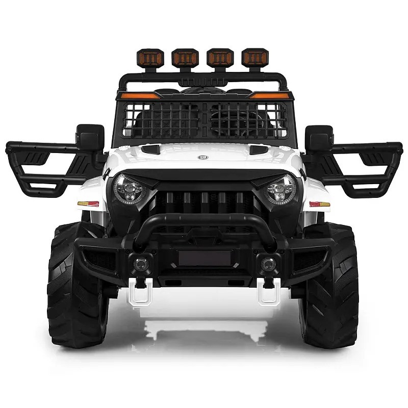 Дитячий електромобіль Джип Bambi Racer M 6380EBLR-1(24V) до 30 кг, білий