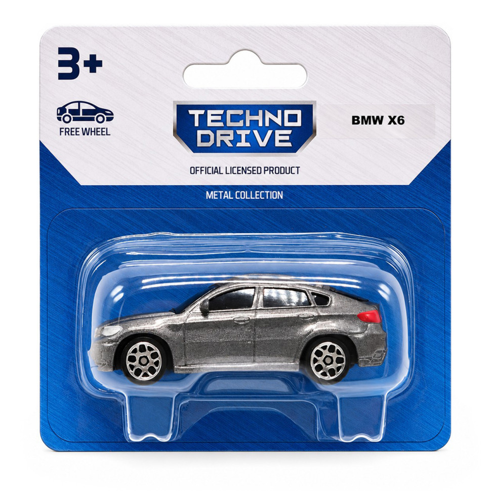 Дитяча мінімодель BMW X6 TechnoDrive 250438US2-11 серії Street Racers S3