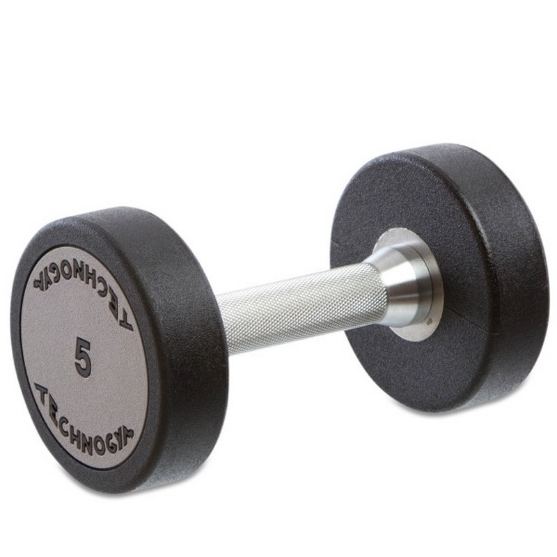 Гантель профессиональная цельная TG Technogym 128648FS 5 кг