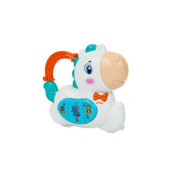 Детское пианино "Лошадка" Limo Toy FT0056A 12 см, учебный, музыка, звук 