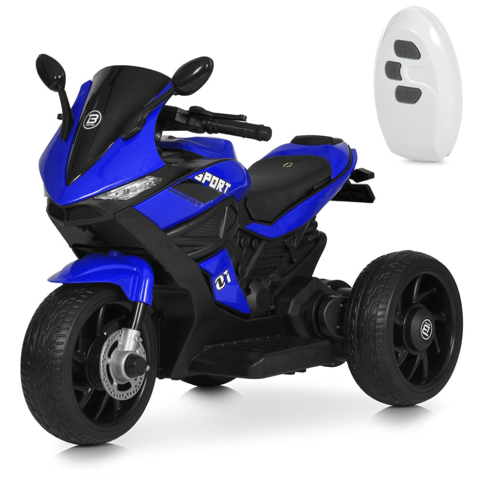 Детский электромобиль Мотоцикл Bambi Racer M 4454ELR-4 до 30 кг