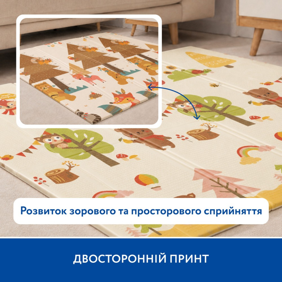 Дитячий термокилимок двосторонній 