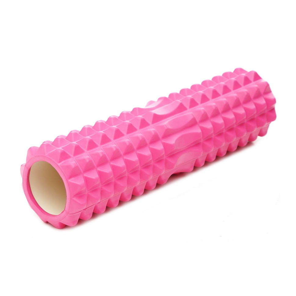 Массажный ролик (валик, роллер) Cornix XR-0332 Pink 45 x 14 см