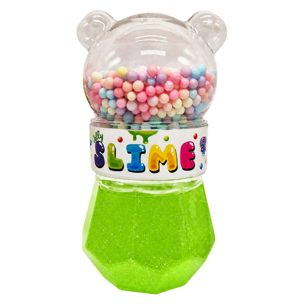 Детский Слайм Jelly Slime Strateg 31181(Green) 100 грамм, от 8 лет