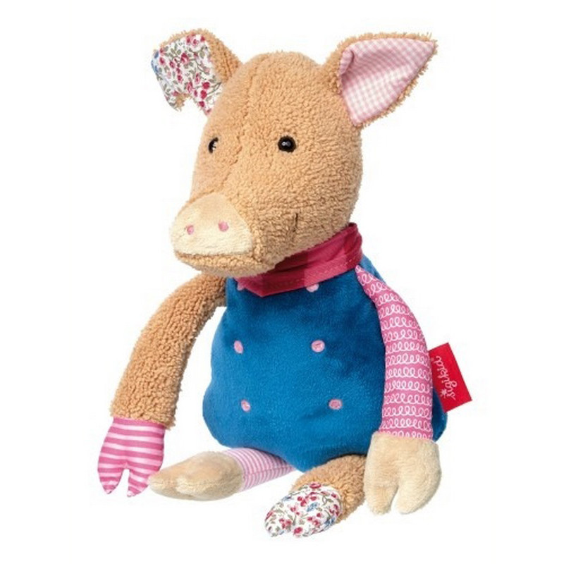 М'яка дитяча іграшка Patchwork Sweety Свинка sigikid 38708SK 31 см