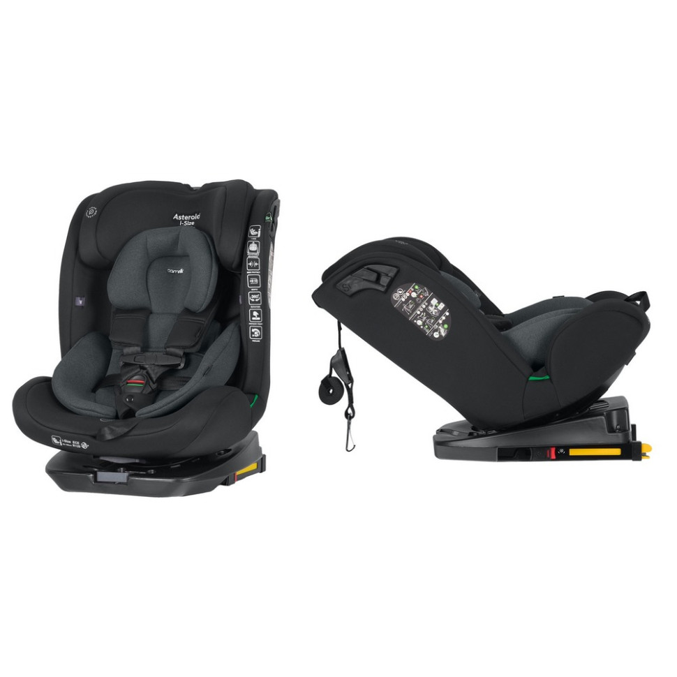 Дитяче автокрісло Asteroid Carrello CRL-17001 Magnet Gray 40-150 см, Isofix