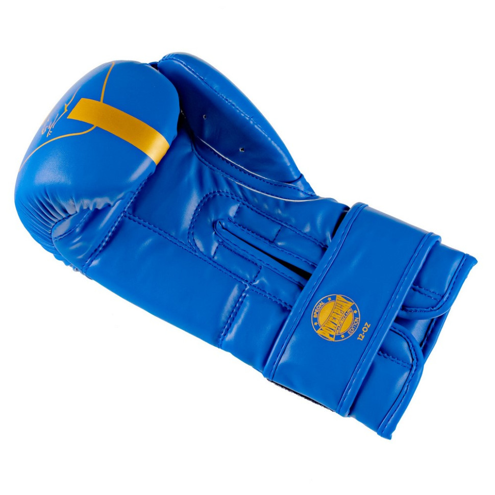 Боксерские перчатки 3089 Alpha PowerPlay PP_3089_16oz_Blue, размер 16 унций