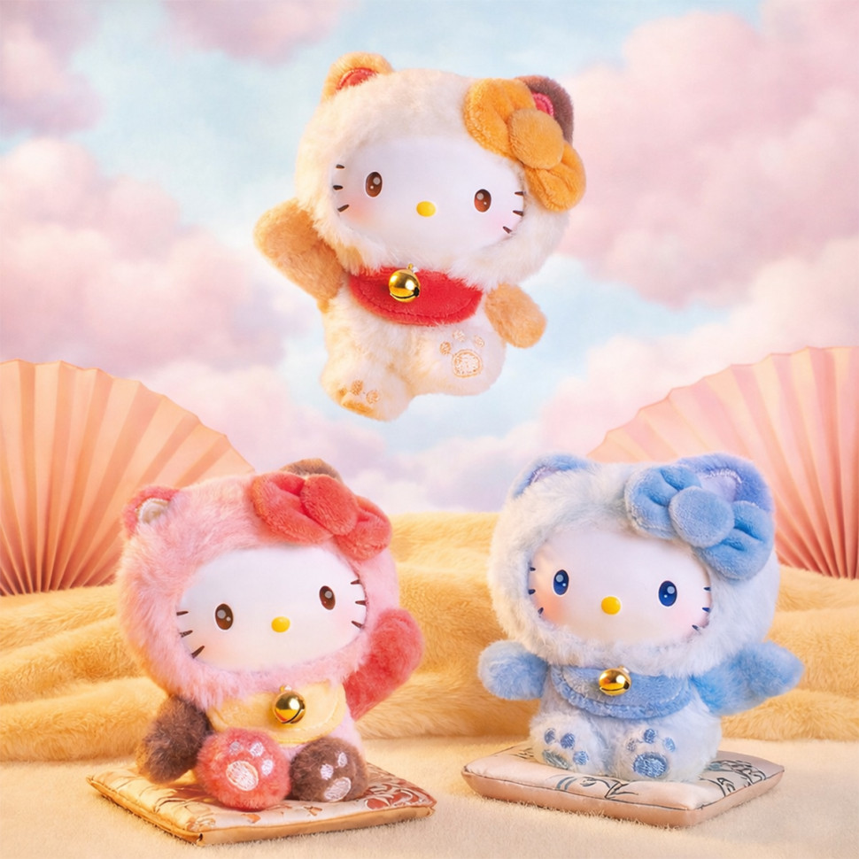 М’яка іграшка-сюрприз на кліпсі Казкові бажання Pop Top HELLO KITTY 25MR-017