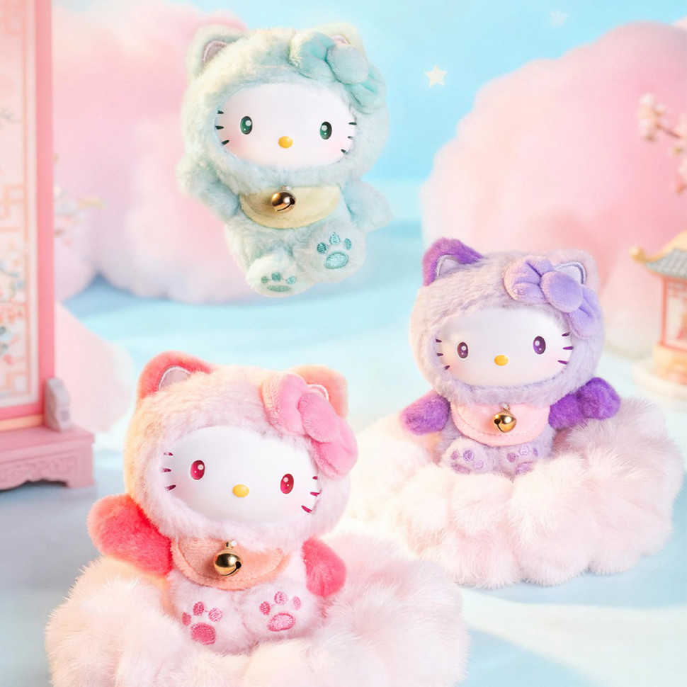 М’яка іграшка-сюрприз на кліпсі Казкові бажання Pop Top HELLO KITTY 25MR-017