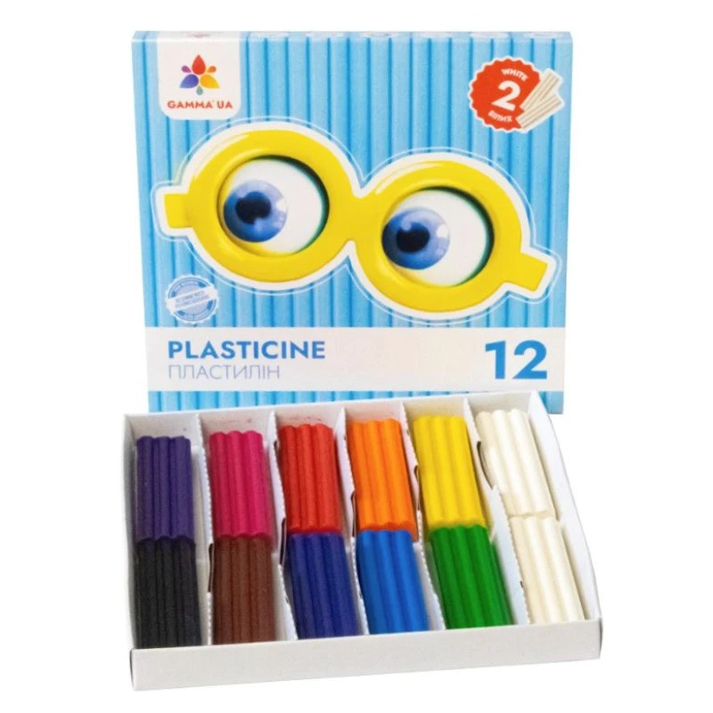 Дитячий набір пластиліну GAMMA`UA 200320, 10 кольорів
