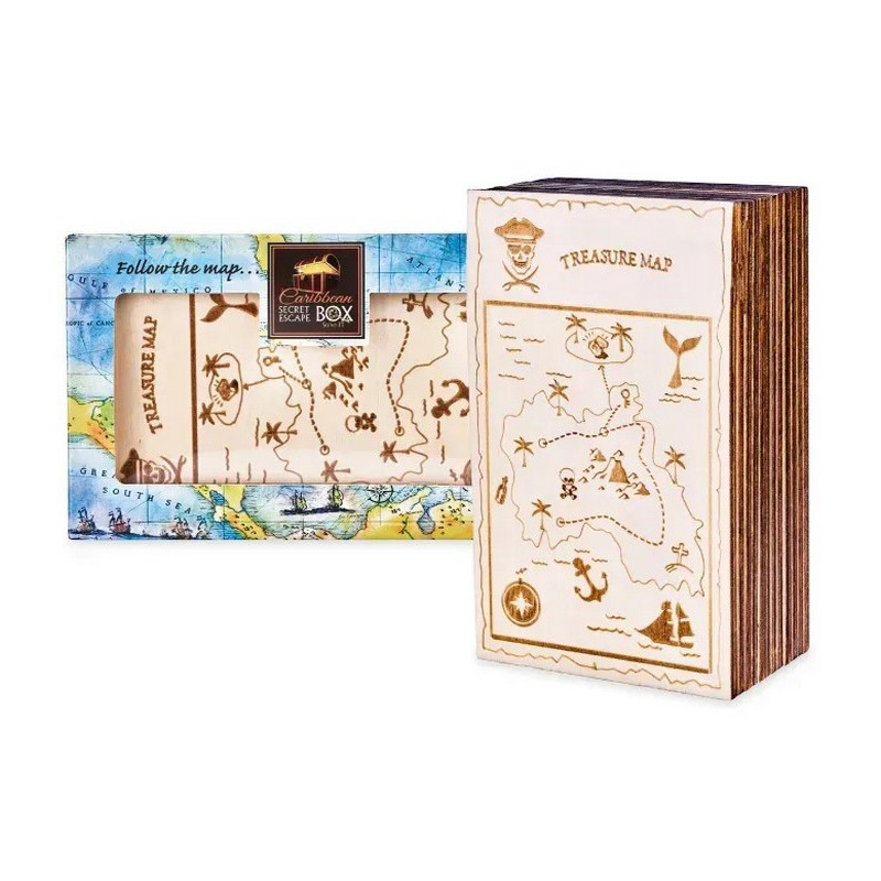 Головоломка Caribbean Escape Box*** Eureka 3D Puzzle 473454