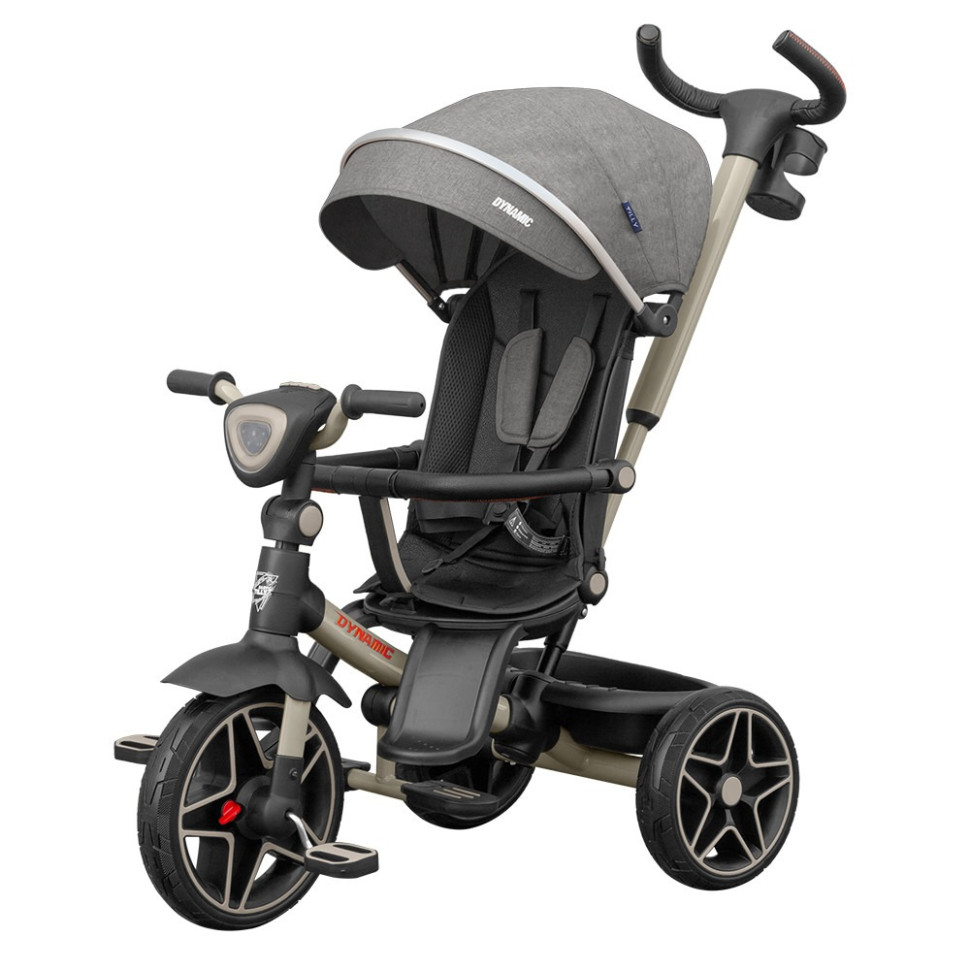 Детский трехколесный велосипед DYNAMIC Tilly T-3810 GREY, серый