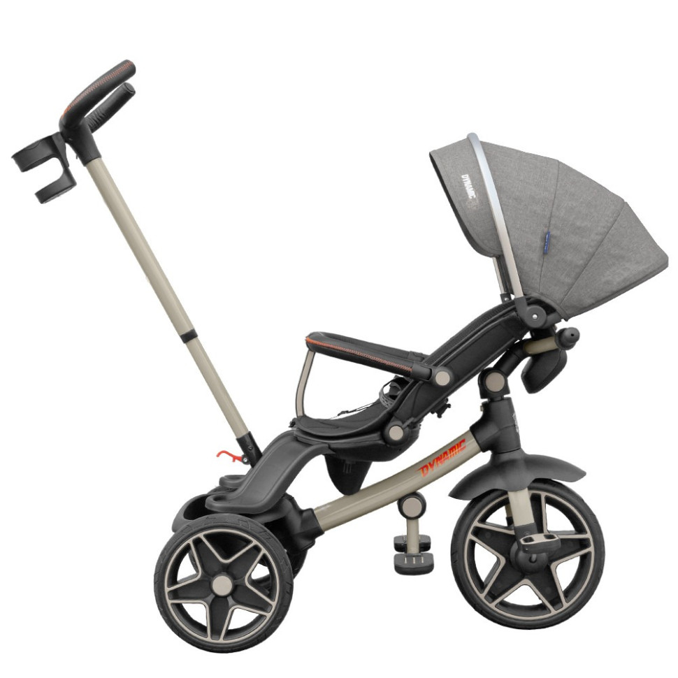 Детский трехколесный велосипед DYNAMIC Tilly T-3810 GREY, серый