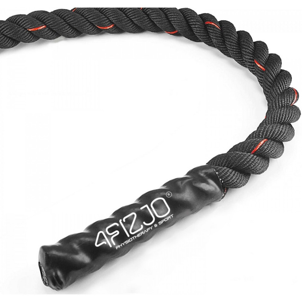 Канат тренувальний Battle Rope 4FIZJO 4FJ0361, 9 м 