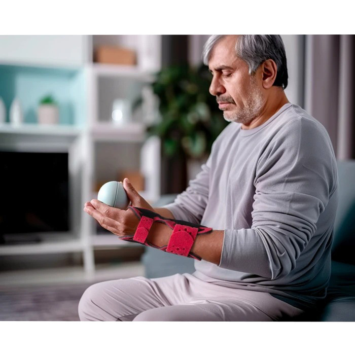 Бандаж для зап`ястя фіксуючий подовжений HBC 11551-HBC 10x20 см