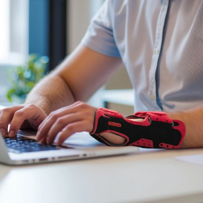 Бандаж для зап`ястя фіксуючий подовжений HBC 11551-HBC 10x20 см