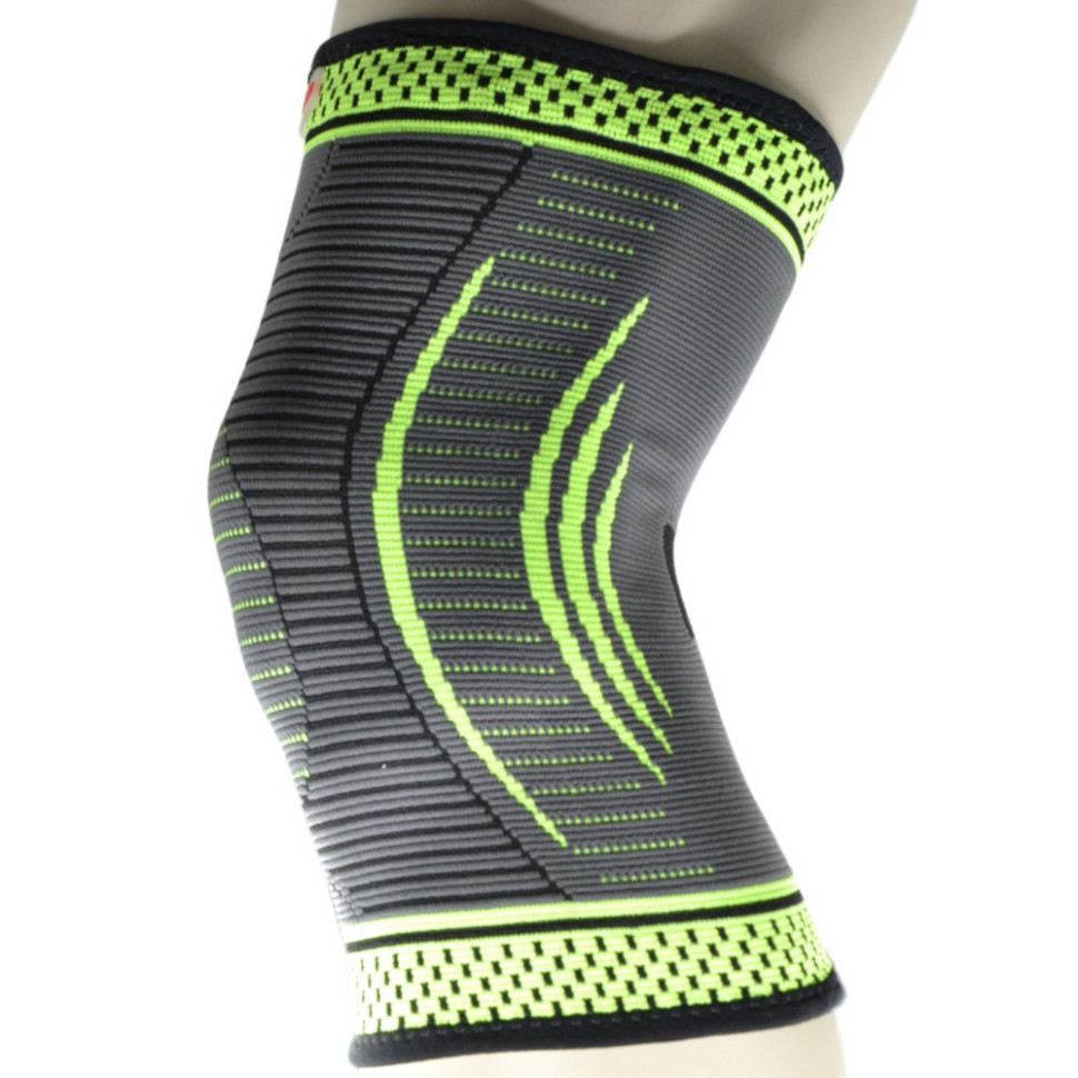 Компрессионный наколенник MFA-284 3D Compressive knee support MadMax MFA-284_M, green, M
