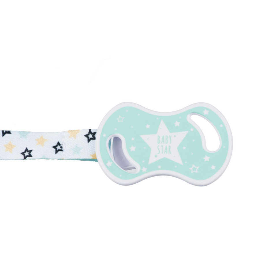 Тримач пустушки Nuvita 6070 з кільцем зелений NV6070GREEN