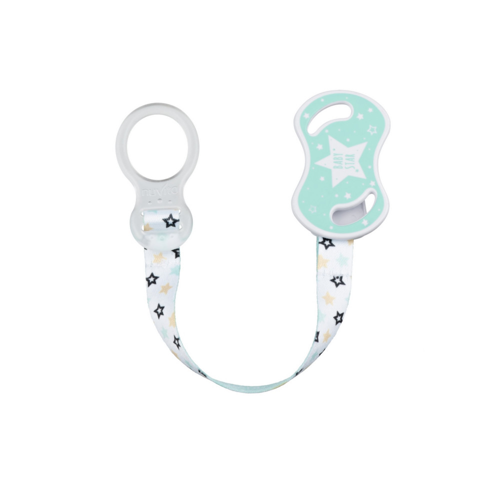 Тримач пустушки Nuvita 6070 з кільцем зелений NV6070GREEN