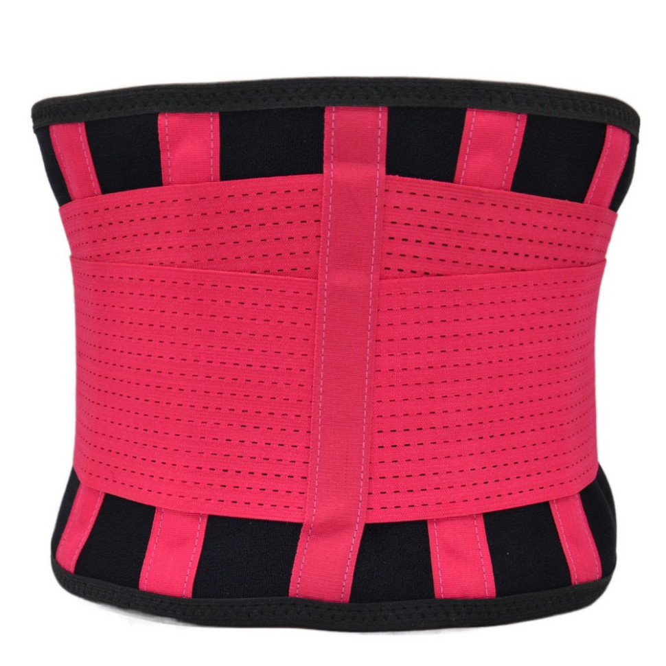 Пояс компресійний MFA-277 Slimming belt MadMax MFA-277-RED_M, Black/rubine, red, M