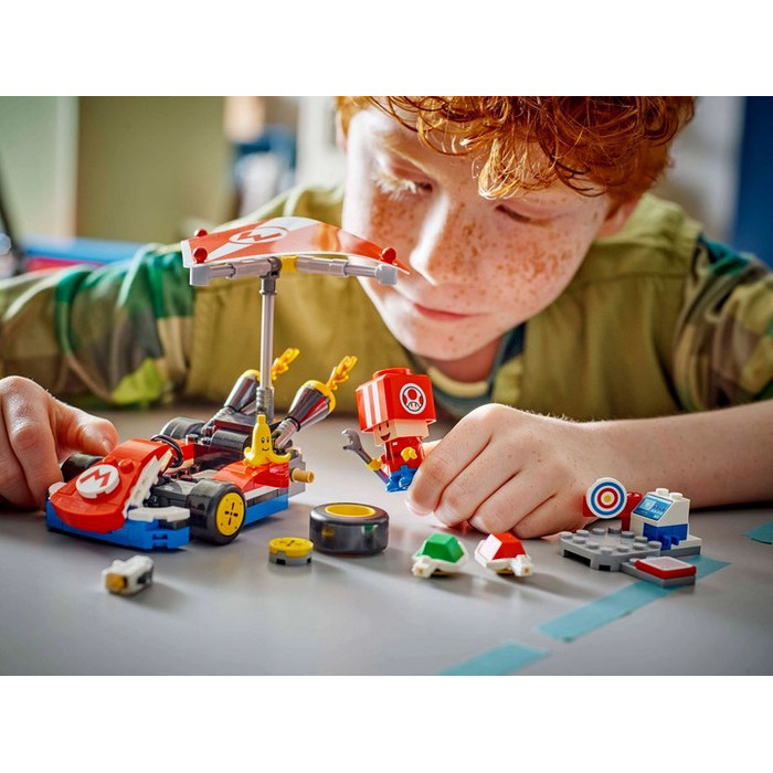 Конструктор Super Mario Mario Kart – Standard Kart LEGO 72032, 174 детали
