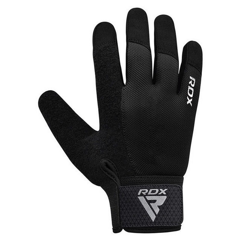 Рукавички для фітнесу W1 Full Finger Plus RDX Inc Limited WGA-W1FB-XL+ Black, XL