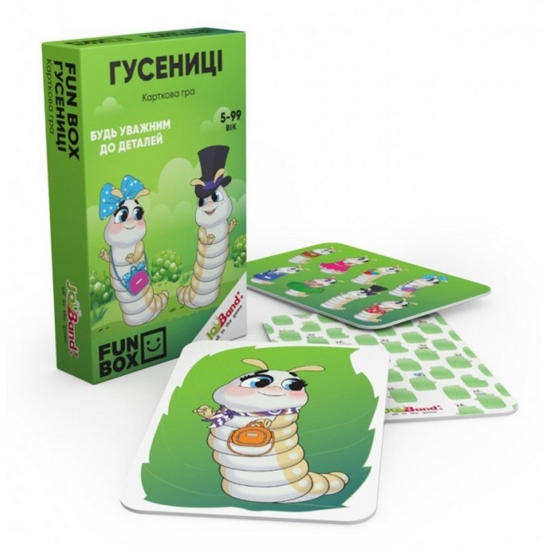 Карткова гра Гусениці FunBox JoyBand-Bontoy FB0002