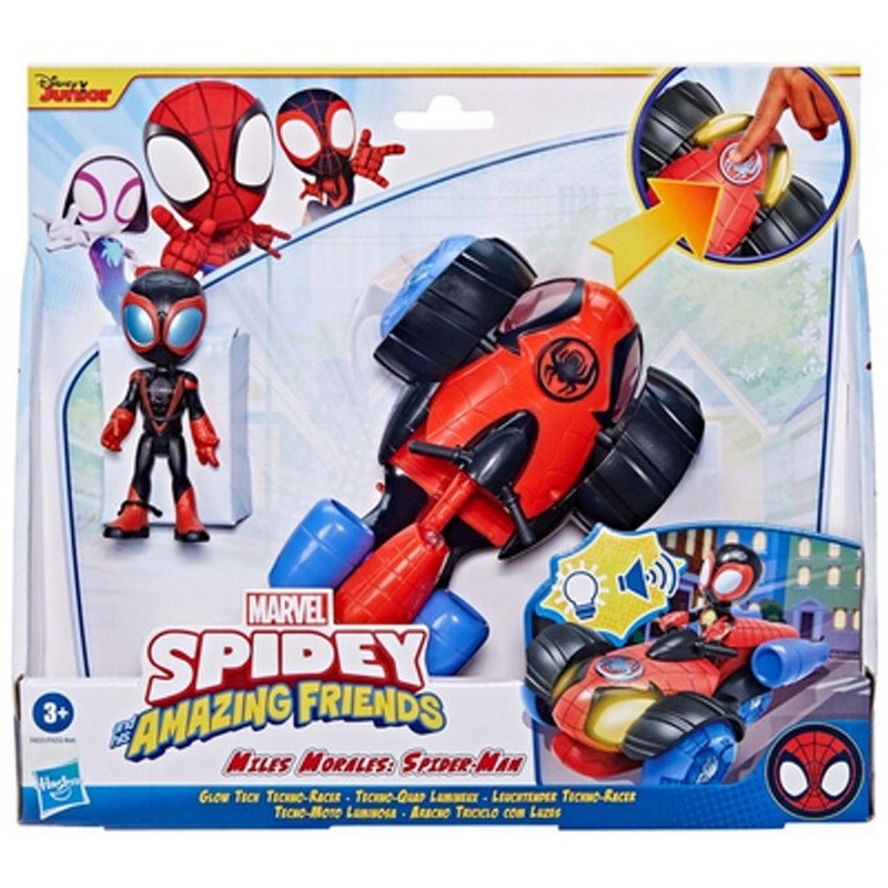 Игровой набор Человека-Паука Спайди Hasbro F4531 с машинкой