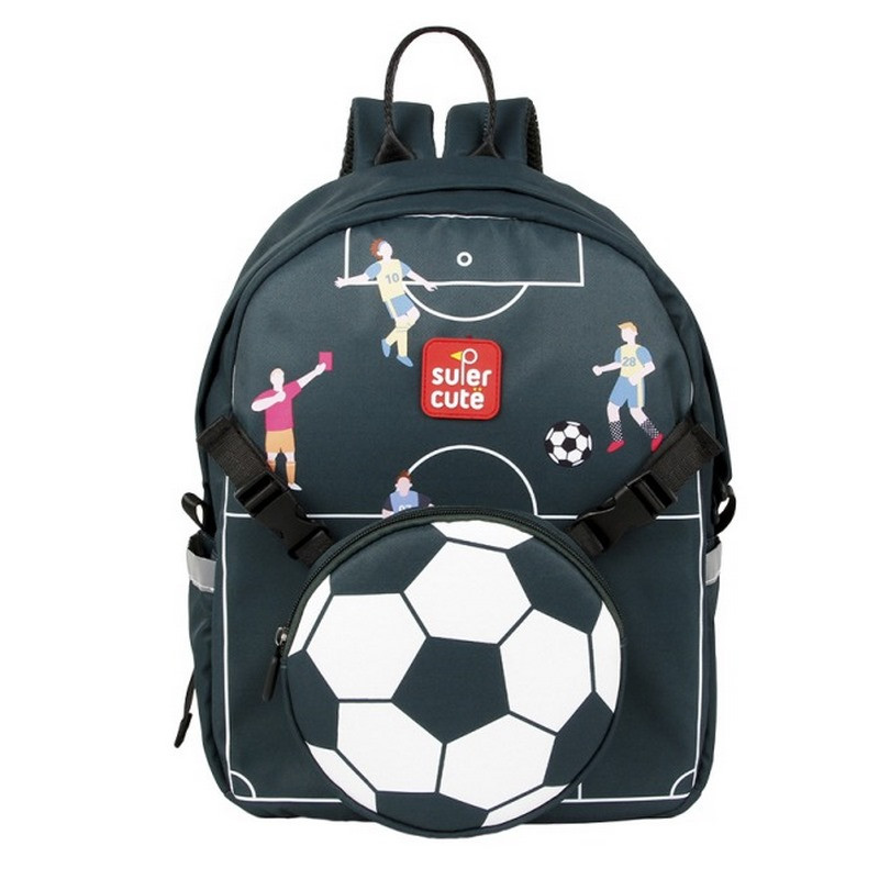 Рюкзак детский 2 в 1 Supercute Футболист Rainbocorns SF171