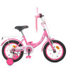 Велосипед дитячий PROF1 Y1211 12 дюймів, рожевий 