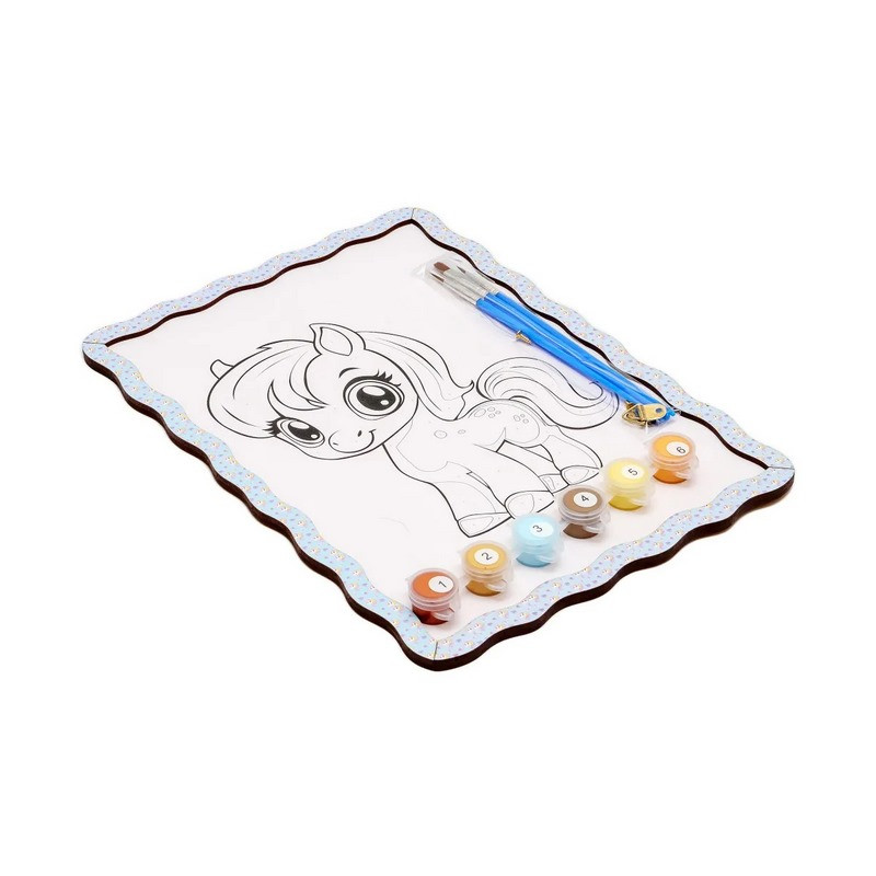 Дитячий набір для розпису по дереву 