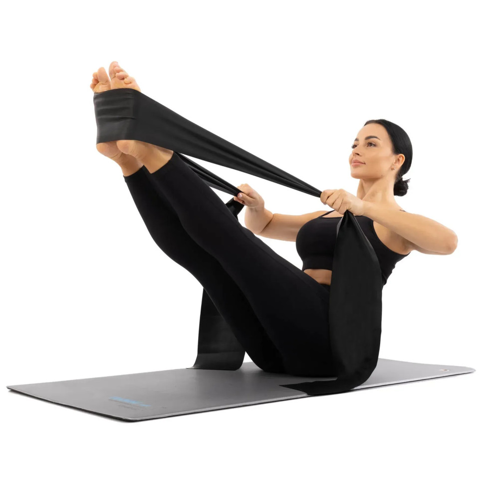 Стрічка-еспандер 15-20 кг Generation Fitness 523568FS 200х15х0,7 см, розмір XL, чорний