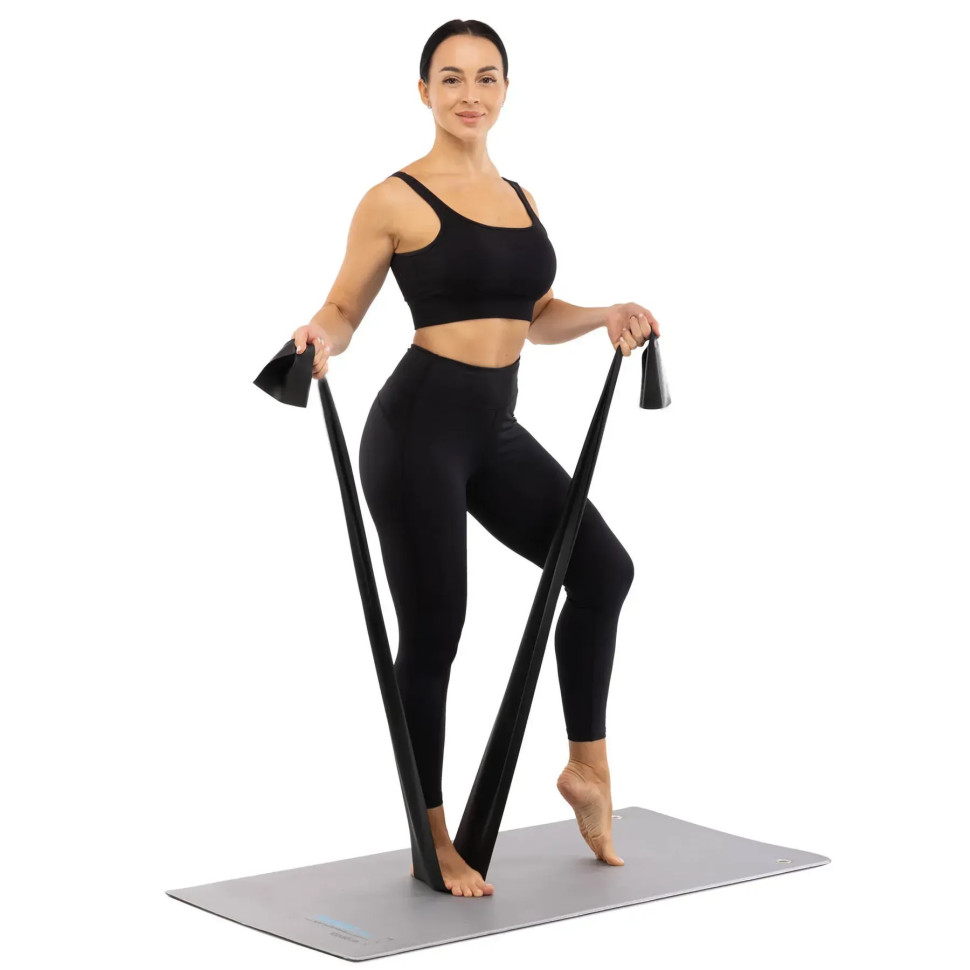Стрічка-еспандер 15-20 кг Generation Fitness 523568FS 200х15х0,7 см, розмір XL, чорний