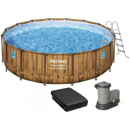 Каркасный бассейн Bestway 56725, 488х122 см, 19480 л