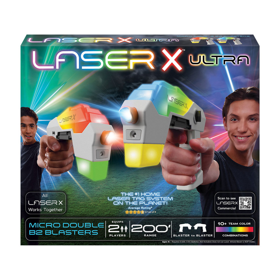 Игровой набор для лазерных боев Ultra Micro Laser X 87551 для двух игроков
