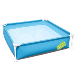 Басейн каркасний Bestway 56217, 122х122х30, 5 см, 340 л, з ремкомплектом