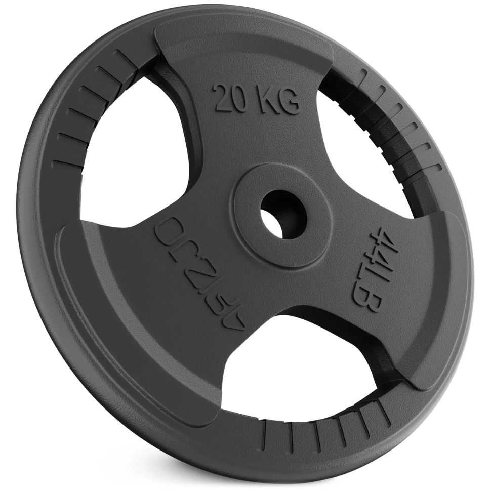 Диск металевий 4FIZJO P-5905973401395 чорний 20 кг 26 мм