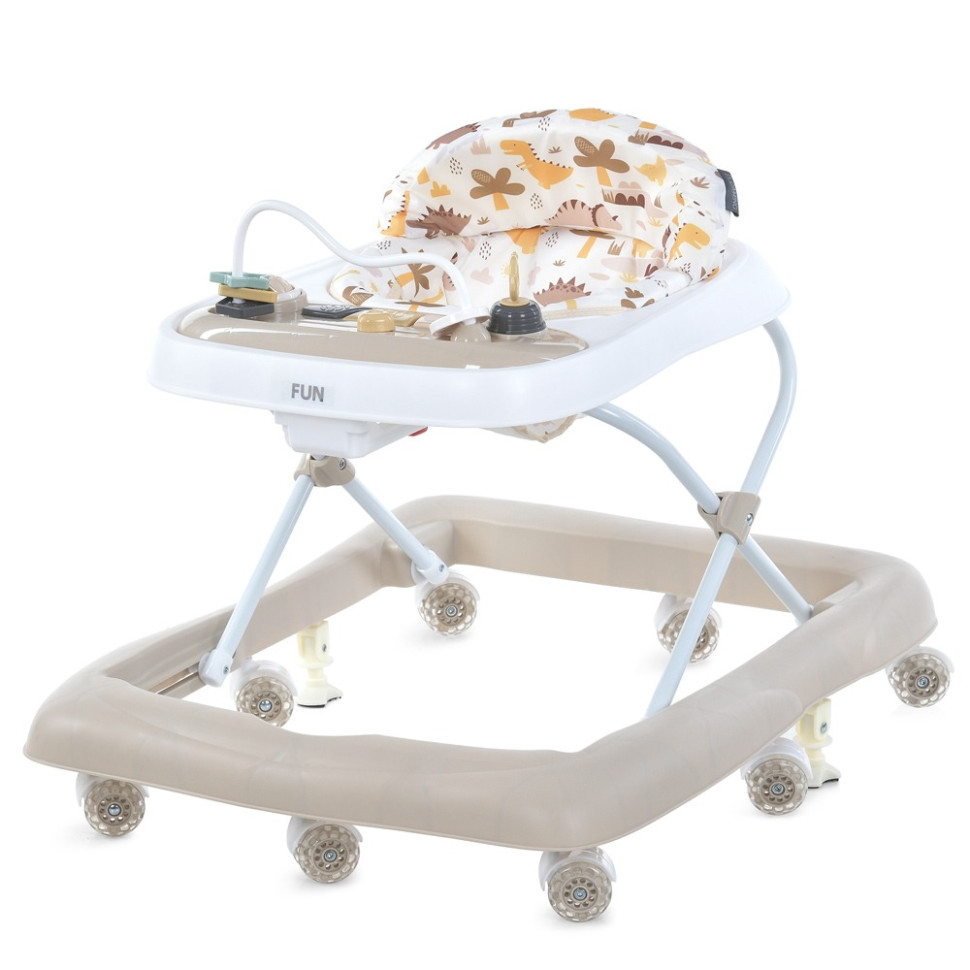 Ходунки дитячі FUN El Camino ME 1184 Beige, світлові та звукові ефекти