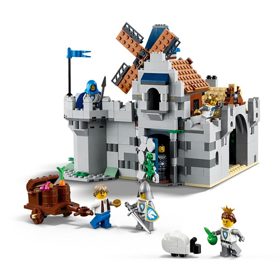 Конструктор Creator Средневековый замок с рыцарем на коне LEGO 31168, 1371 деталь