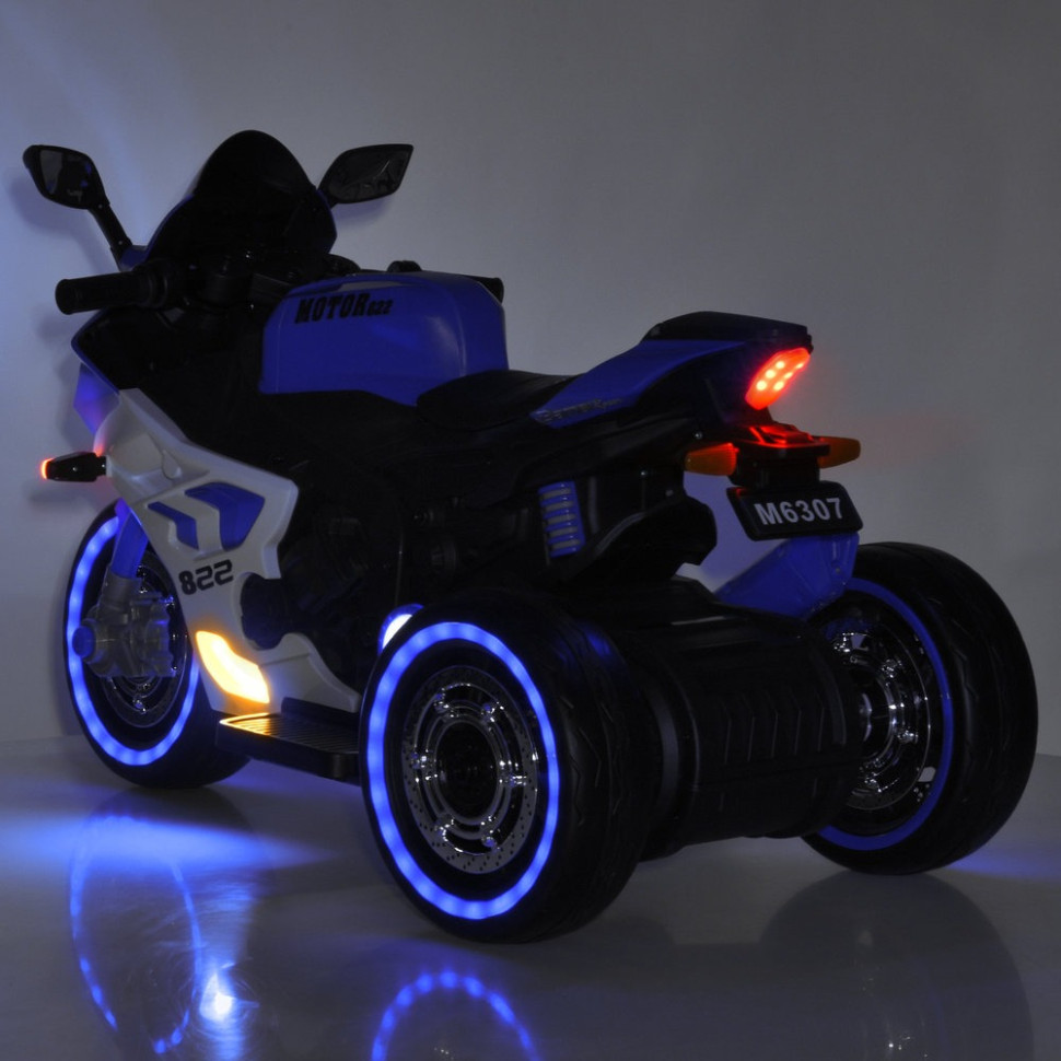 Детский электромобиль Мотоцикл Bambi Racer M 6307EL-4 до 30 кг