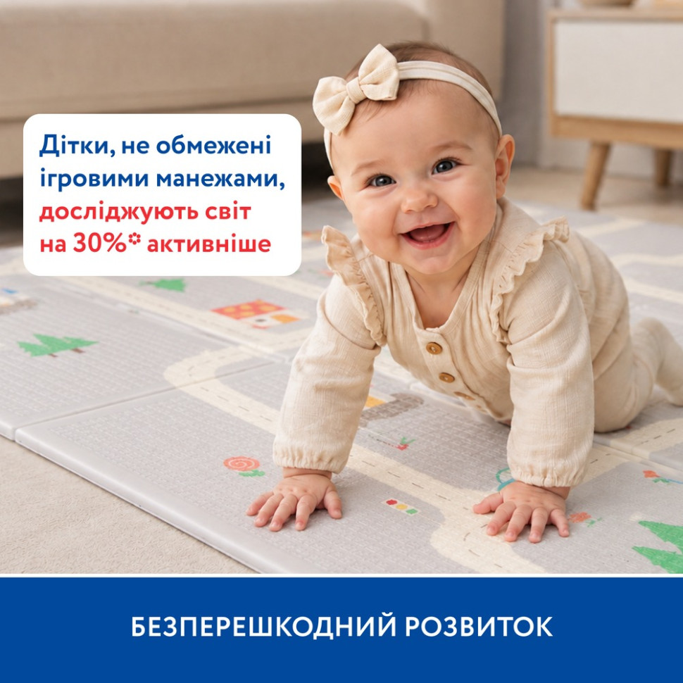 Дитячий термокилимок двосторонній 
