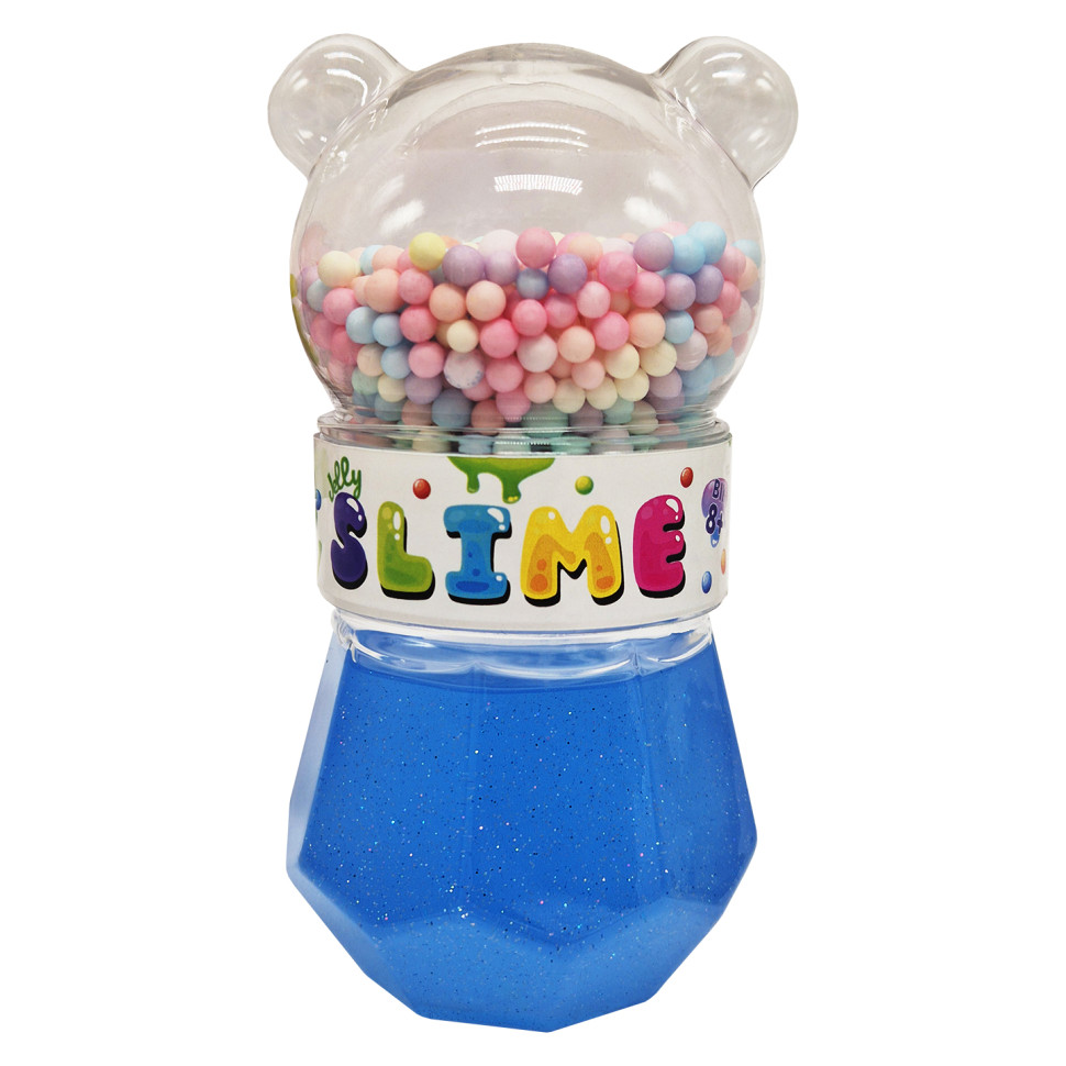 Детский Слайм Jelly Slime Strateg 31181(Blue) 100 грамм, от 8 лет